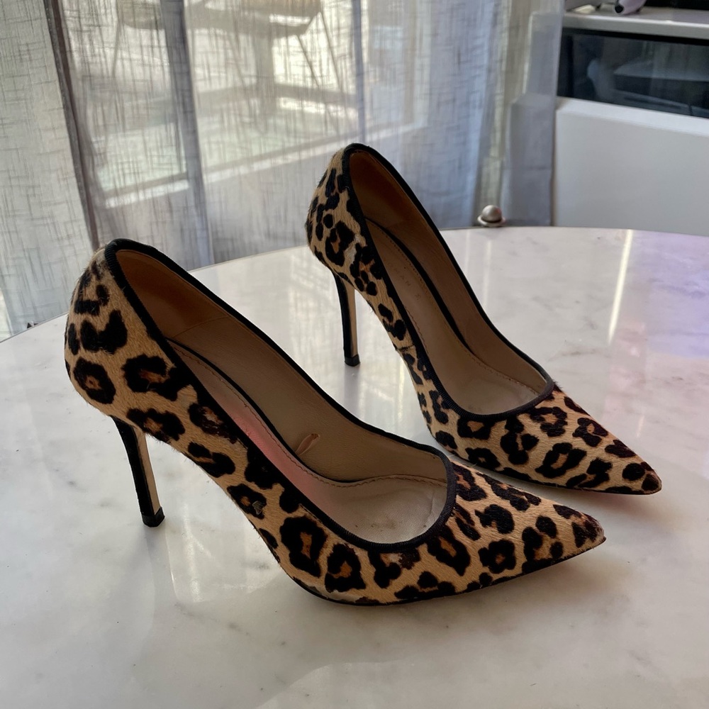 Zara Leopard Point Stilettos